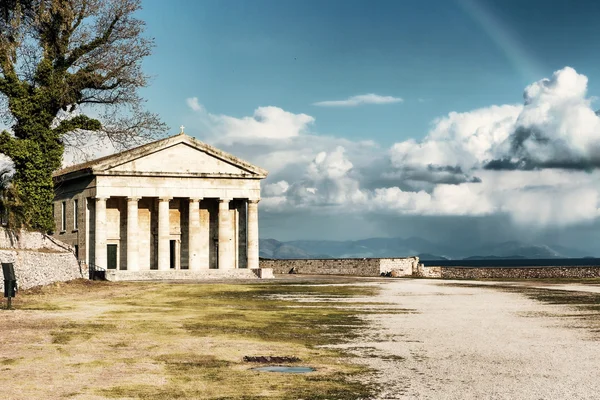 Kostel Saint George, staré Korfu — Stock fotografie