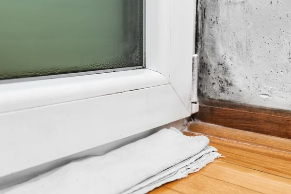 Moisture and mold -Problems in a house — Stock Image Moisture and mold -Problems in a house Stock Image