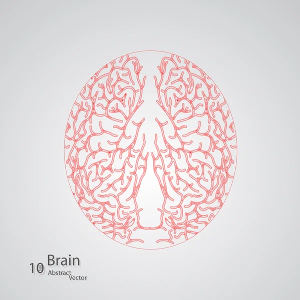 Concept créatif du cerveau humain Illustrations De Stock Libres De Droits