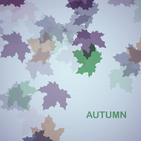 Осенний сезонный фон — стоковый вектор
