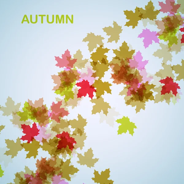 Autumn seasonal background — Stock Vector