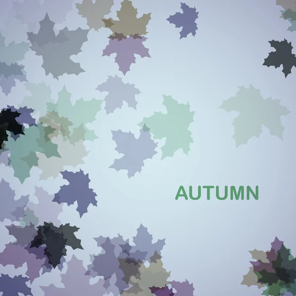 Autumn seasonal background — Stock Vector