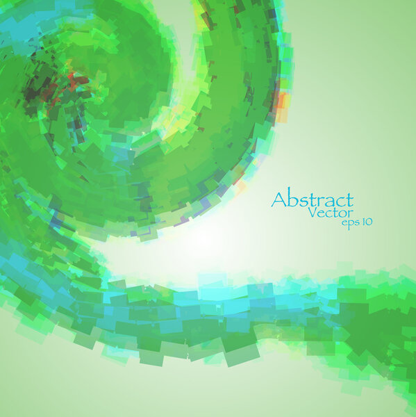 Abstract wavy background eps10