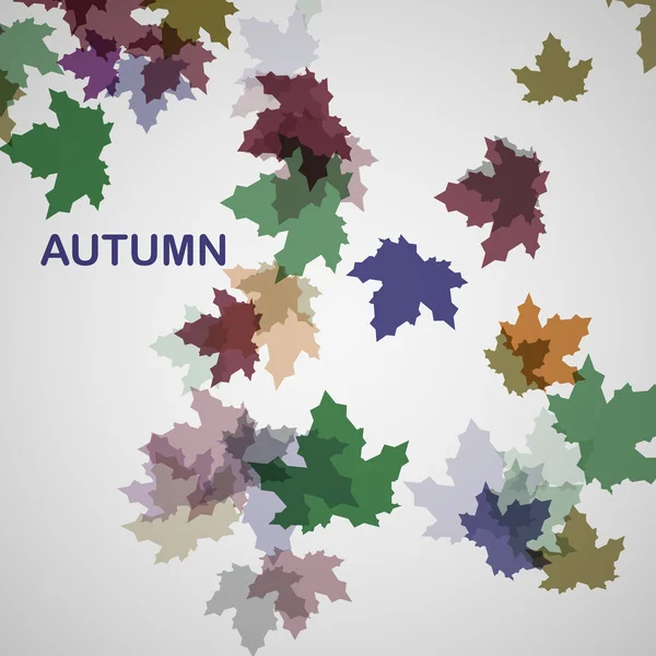 Autunno sfondo stagionale — Vettoriale Stock