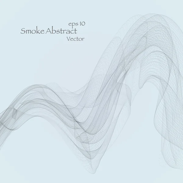 Smoke background elegant — Stock Vector
