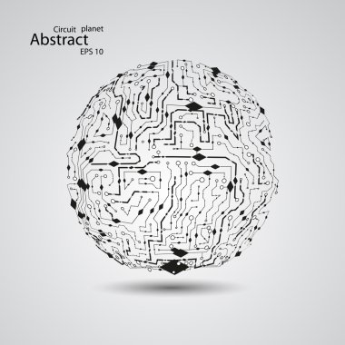 Devre levhasını gezegen eps 10