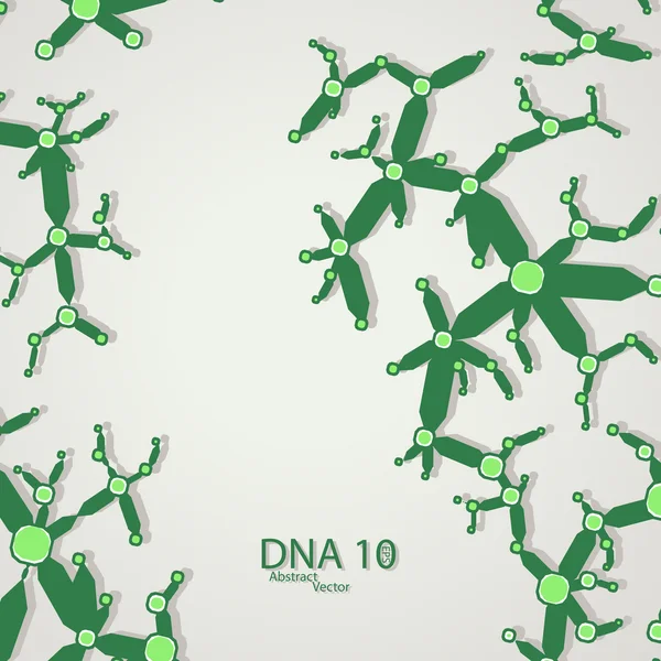 Fütüristik dna eps 10 — Stok Vektör