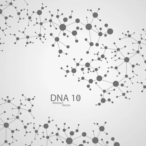 Futuristische dna eps 10 — Stockvector