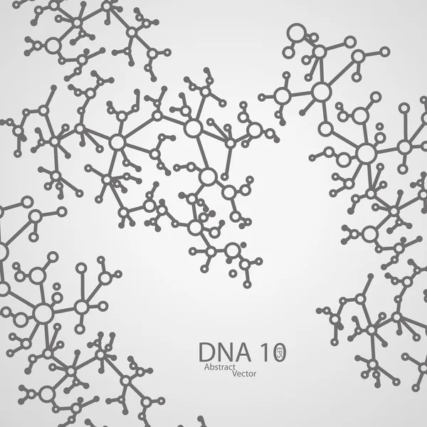 Futuristische dna eps 10 — Stockvektor