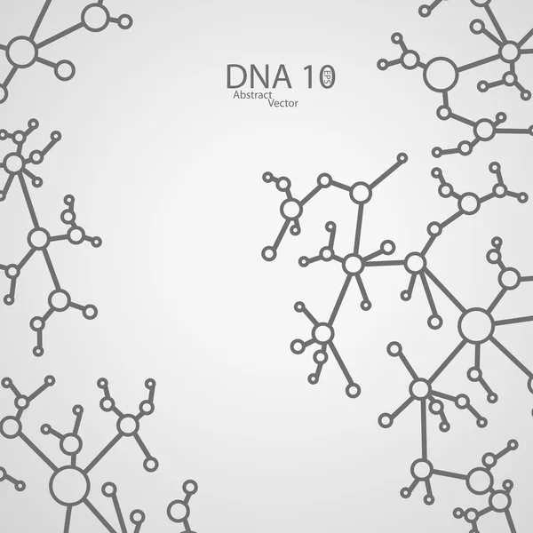 ADN futurista eps 10 — Archivo Imágenes Vectoriales