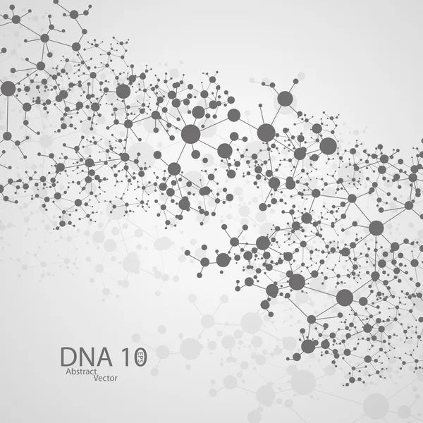 Futuristic dna eps 10 — Stock Vector