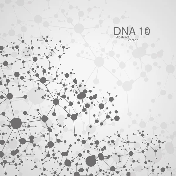 Futuristische dna eps 10 — Stockvector