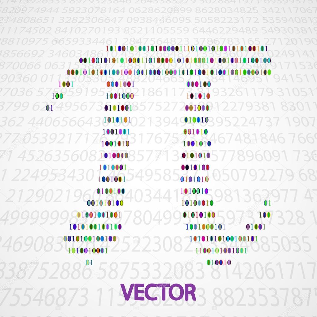 Pi Numbers shape