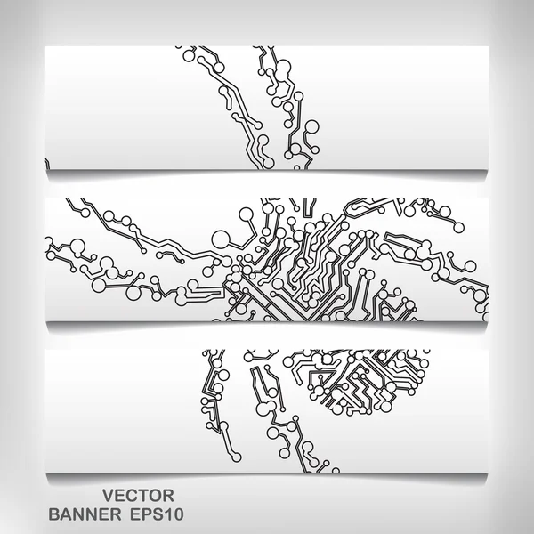 Printplaat spin eps 10 — Stockvector