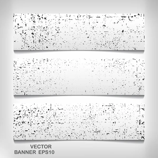 Texture banner for your design — Stock Vector