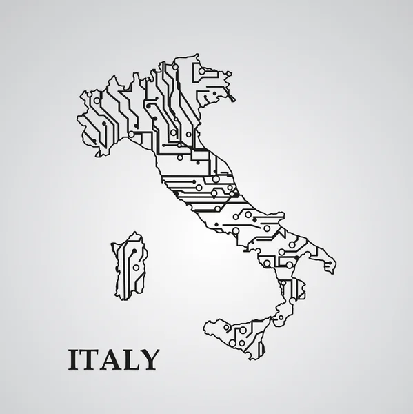 Circuit Italie Graphismes Vectoriels