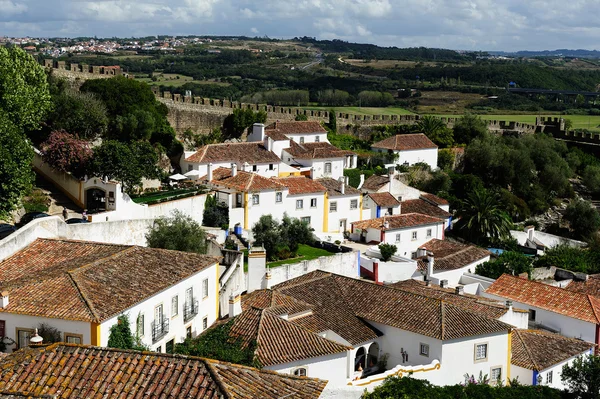 Ünlü şehir obidos, Portekiz — Stok fotoğraf