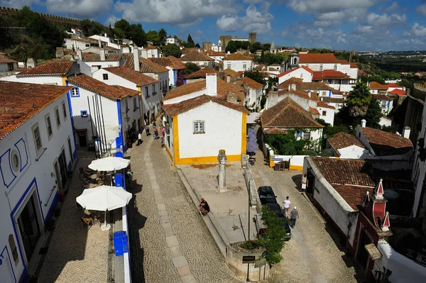 Město obidos, Portugalsko — Stock fotografie