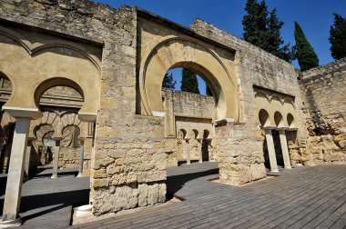 Harabeleri Medine Azahara, Cordoba, İspanya