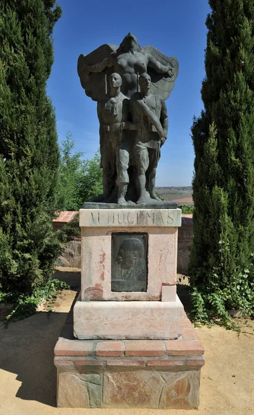 Alhucemas, Alcazar, Toledo, İspanya için açılış anıt — Stok fotoğraf