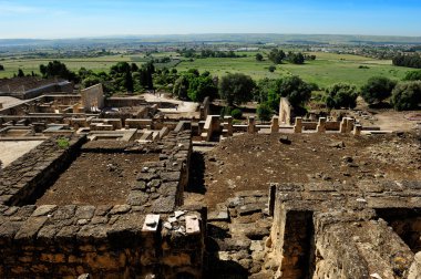 Harabeleri Medine Azahara, Cordoba, İspanya