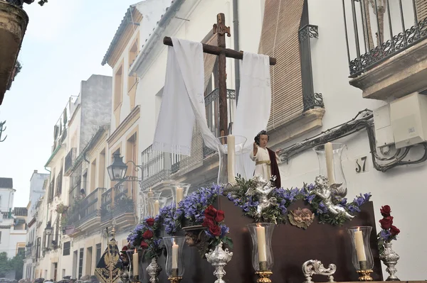 Náboženská procesí, Cordoba, Španělsko — Stock fotografie