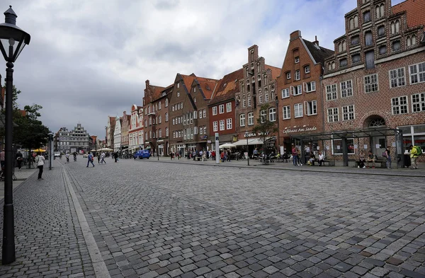 Sande Meydanı, Luneburg, Almanya kulüpler — Stok fotoğraf