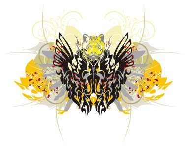 Tribal ejderha kelebek sıçraması ile