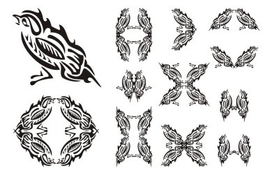 Kabile Serçe ve Serçeler sembolleri