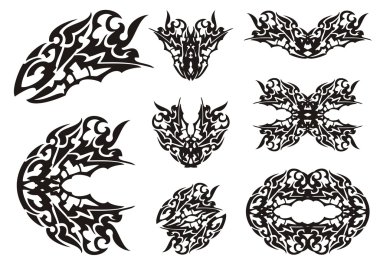 Dragon kabile tarzda ayarlamak