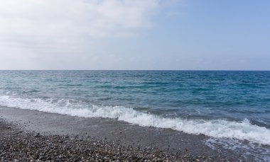 Akdeniz kıyılarında