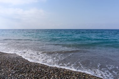 Akdeniz kıyılarında