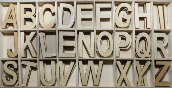 Alphabet lettres anglais abc — Photo