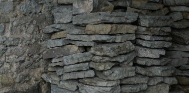 arka plan doku taş duvar. kaldırım