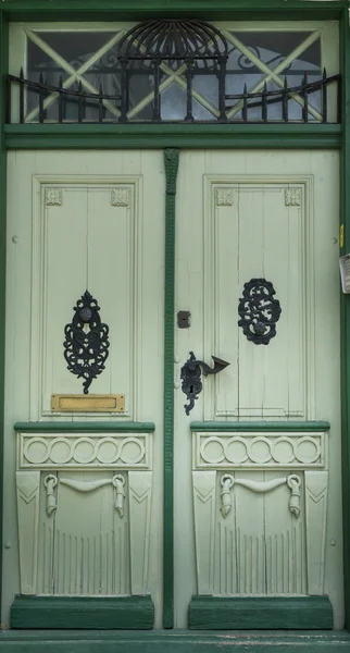 Wood door object — Stock Photo, Image