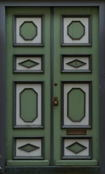 Houten deur-object — Stockfoto