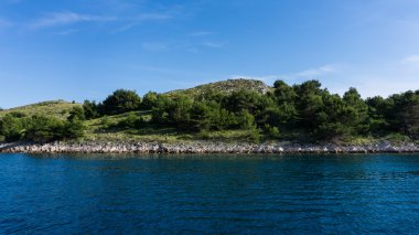 Adriyatik Denizi görünümü. Güzel görüntü