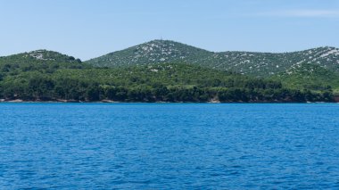 Adriyatik Denizi görünümü. Güzel görüntü