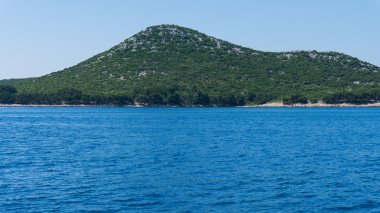 Adriyatik Denizi görünümü. Güzel görüntü