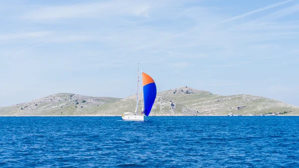 A vista para o mar Adriático. bela imagem — Fotografia de Stock