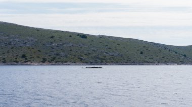Adriyatik Denizi görünümü. Güzel görüntü