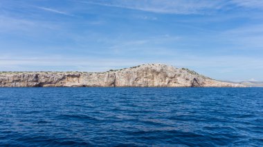 Adriyatik Denizi görünümü. Güzel görüntü