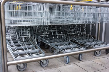 alışveriş sepeti. alışveriş arabası, alışveriş, iş