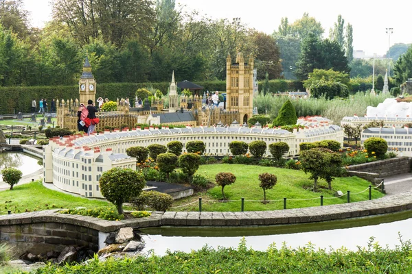 Belgium. Brussel. 27 September 2014.Mini Europe on 27 september, — Stock Photo, Image