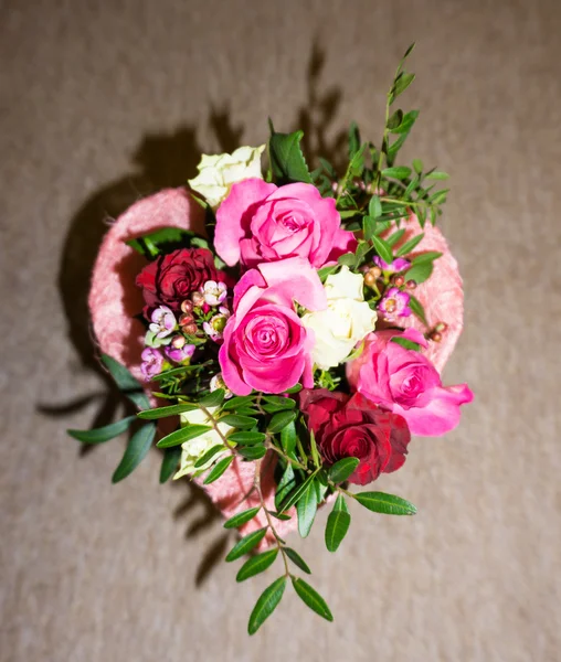 Bunch of flowers. bouqet. valentine's day — Stock Photo, Image