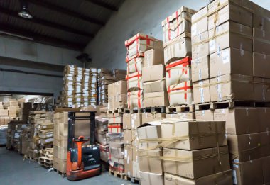 Ambar. mağaza. depo. Hall