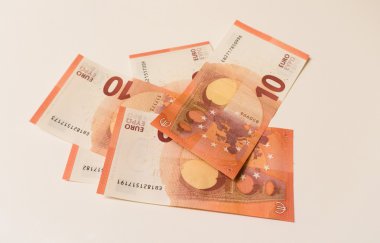 Euro para banknot, on 10euros para birimi