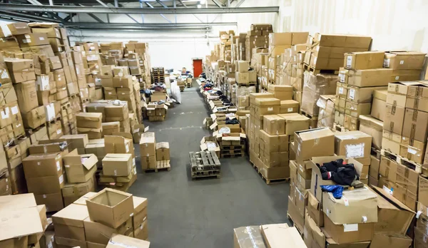 Warehouse. store. storehouse. hall — Stock Photo, Image