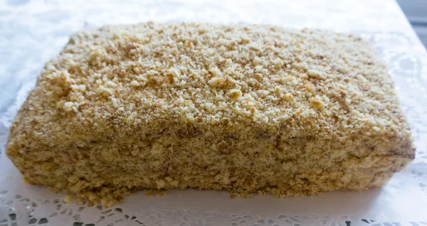 Torta torta nutrizione alimentare fatta a mano — Foto Stock