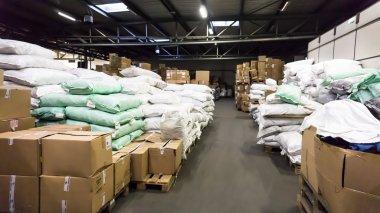 Ambar. mağaza. depo. Hall